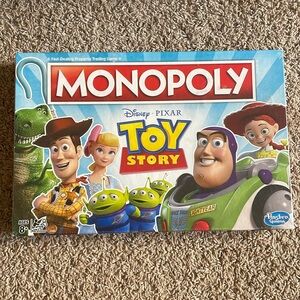 Disney Pixar Toy Story Monopoly Board Game Hasbro Family Fun.